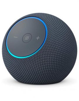 Amazon Echo Dot Max Grafito / Altavoz Alexa con Sonido Envolvente y Controlador de Hogar Digital Integrado