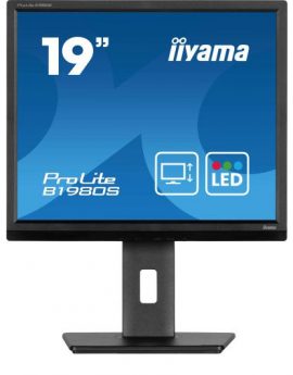 iiyama ProLite B1980S-B1 Monitor 19' TN VGA 75Hz LED 75Hz Altura Ajustable Altavoces Negro