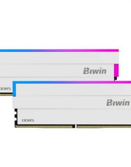 Biwin DW100 DDR5 6000 64GB 2x32GB CL30 Blanca RGB