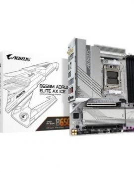 Gigabyte B650M A Elite AX ICE placa base AM5 atx 4xDDR5
