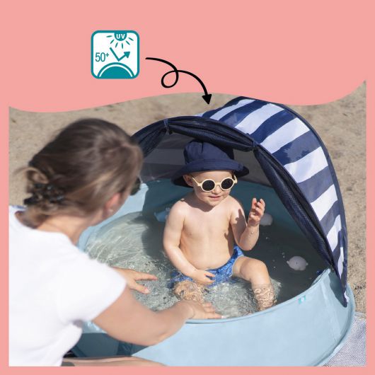 Alfombra de juego Babymoov Aquani Multiusos 3 en 1 - zona de juego/ cuna de viaje/ piscina 5 Alfombra de juego Babymoov Aquani Multiusos 3 en 1 - zona de juego/ cuna de viaje/ piscina