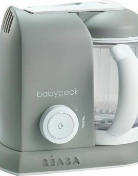Robot de Cocina para bebés Béaba Babycook Solo 1.1L Multifunción 4 en 1 Gris claro