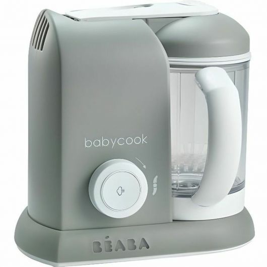 Robot de Cocina para bebés Béaba Babycook Solo 1.1L Multifunción 4 en 1 Gris claro