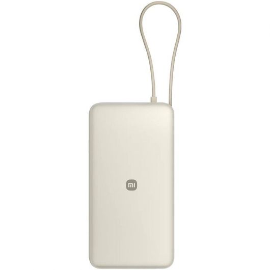 Powerbank 20000mAh Xiaomi 67W Power Bank Integrated Cable/ 67W/ Beige/ Incluye Cable USB Tipo-C 2 Powerbank 20000mAh Xiaomi 67W Power Bank Integrated Cable/ 67W/ Beige/ Incluye Cable USB Tipo-C