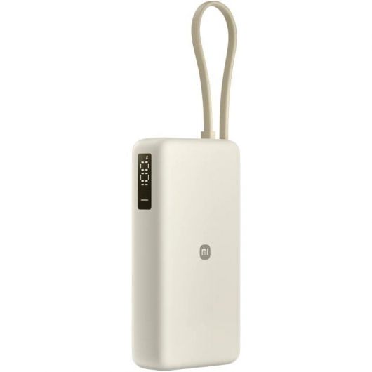 Powerbank 20000mAh Xiaomi 67W Power Bank Integrated Cable/ 67W/ Beige/ Incluye Cable USB Tipo-C 3 Powerbank 20000mAh Xiaomi 67W Power Bank Integrated Cable/ 67W/ Beige/ Incluye Cable USB Tipo-C