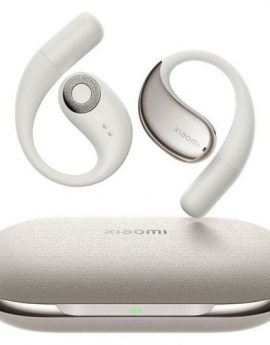 Auriculares Bluetooth Xiaomi Openwear Stereo con estuche de carga/ Autonomía 7h/ Beige