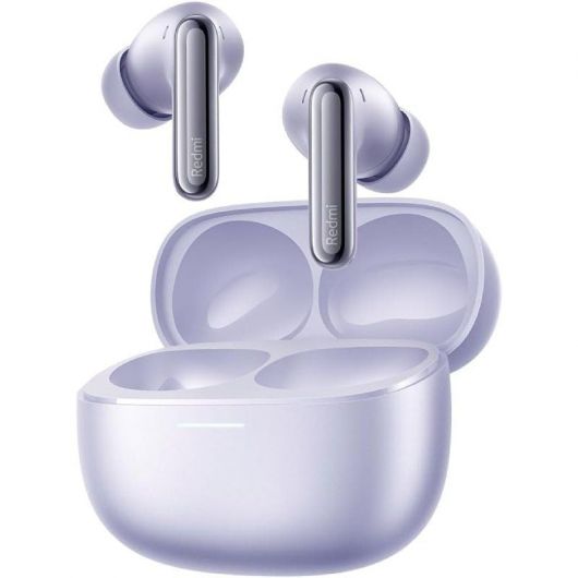 Auriculares Bluetooth Xiaomi Redmi Buds 6 Pro con estuche de carga/ Autonomía 10h/ Violeta Lavanda 2 Auriculares Bluetooth Xiaomi Redmi Buds 6 Pro con estuche de carga/ Autonomía 10h/ Violeta Lavanda