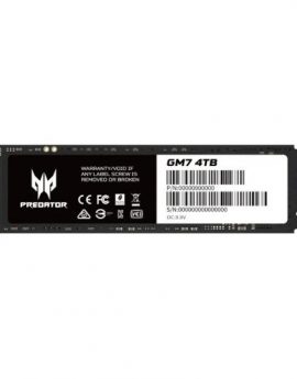 ACER PREDATOR SSD GM7 4TB M.2 NVMe PCIe Gen 4x4
