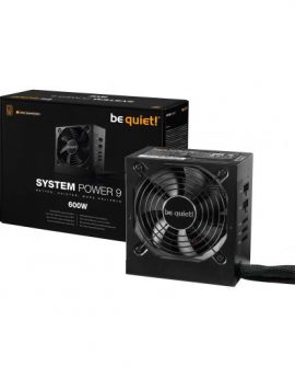 Be Quiet! System Power 9 | 600W cm Fuente de alimentación 20+4 pin ATX Negro
