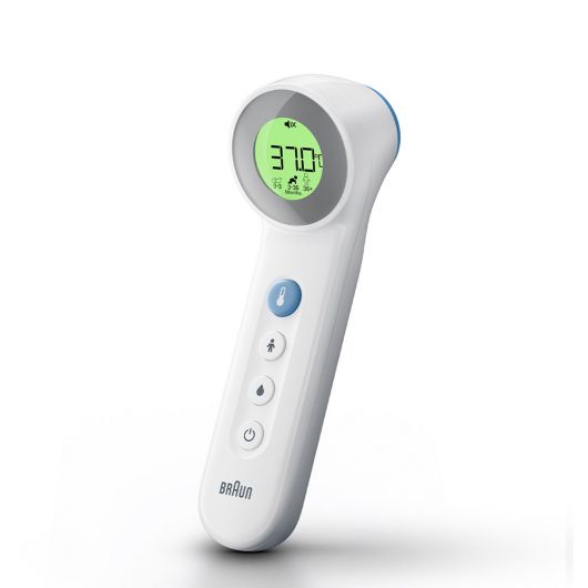 Braun BNT400 Termometro Teledetección Frente Blanco 2 Braun BNT400 Termometro Teledetección Frente Blanco