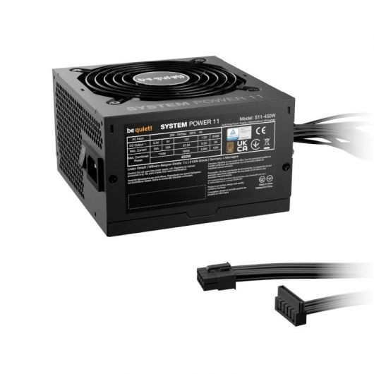 Fuente Alimentación Be quiet System Power 11 450W 80 Plus Bronze 20+4 p ATX 3 Fuente Alimentación Be quiet System Power 11 450W 80 Plus Bronze 20+4 p ATX
