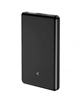 Ksix BPB5000MAG01GR Negro / Powerbank Inalámbrico 5.000 Mah