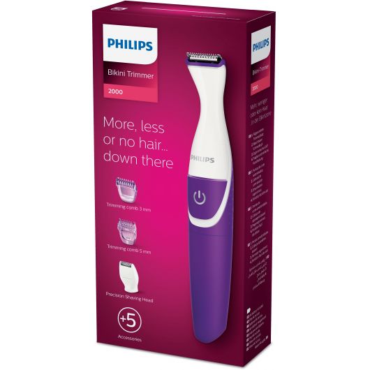Philips BikiniGenie BRT383/15 Perfiladora de Bikini Inalámbrica 3 Philips BikiniGenie BRT383/15 Perfiladora de Bikini Inalámbrica