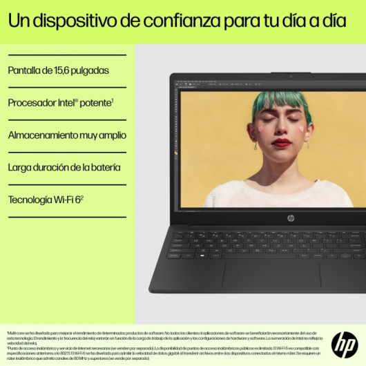 Portatil HP 15-fd0357ns Intel Core i7-1355U 16GB 512GB 15.6' FHD sin S.O Portatil HP 15-fd0357ns Intel Core i7-1355U 16GB 512GB 15.6' FHD sin S.O. Plata