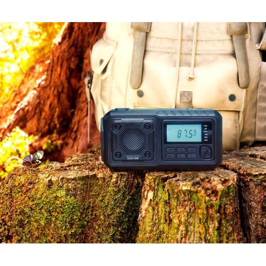 Beafon BTEC-RDS670 Negro / Radio Portátil con Manivela 3 Beafon BTEC-RDS670 Negro / Radio Portátil con Manivela