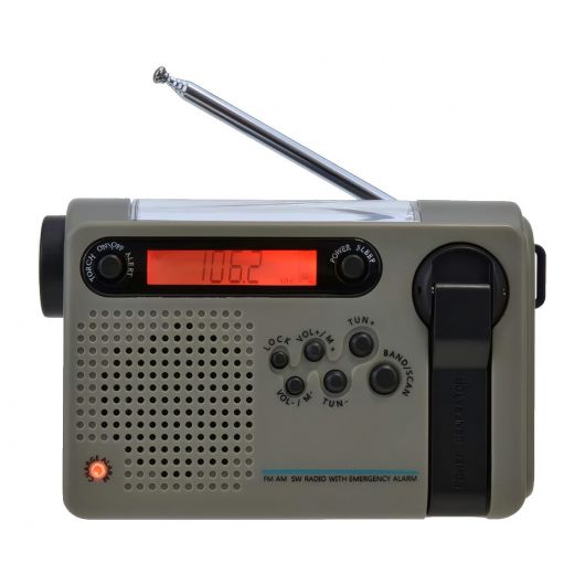 Beafon BTEC-RDS900 Gris / Radio Portátil con Manivela