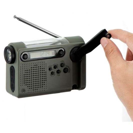 Beafon BTEC-RDS900 Gris / Radio Portátil con Manivela 2 Beafon BTEC-RDS900 Gris / Radio Portátil con Manivela