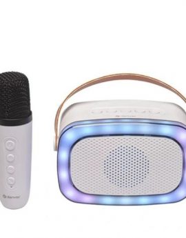 Denver BTM-610 Altavoz con microfono LED Bluetooth