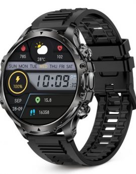 Ksix Venture Smartwatch Pantalla XXL TFT 1.85' IP68 Negro