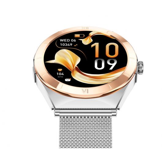Ksix Lya Rosa / Smartwatch 1 Ksix Lya Rosa / Smartwatch 1.19'/ 2 Correas (metal + Silicona)