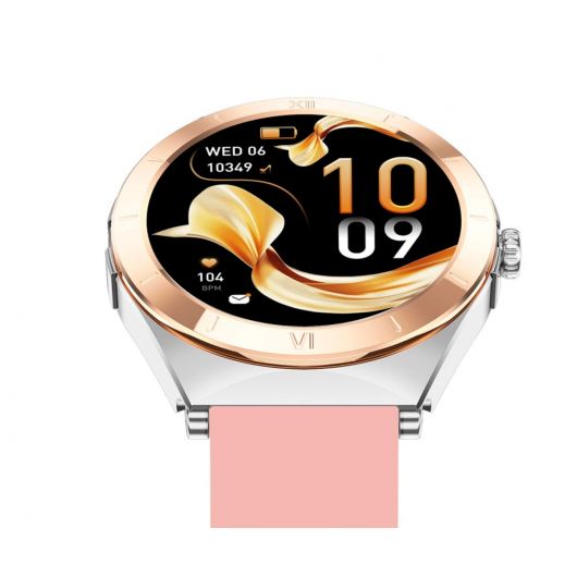 Ksix Lya Rosa / Smartwatch 1 Ksix Lya Rosa / Smartwatch 1.19'/ 2 Correas (metal + Silicona)