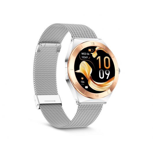 Ksix Lya Rosa / Smartwatch 1 Ksix Lya Rosa / Smartwatch 1.19'/ 2 Correas (metal + Silicona)