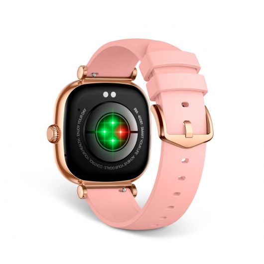 Ksix Iria Rosa / Smartwatch 1 Ksix Iria Rosa / Smartwatch 1.7'/ 2 Correas (metal + Silicona)