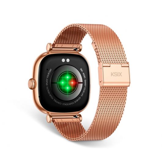 Ksix Iria Rosa / Smartwatch 1 Ksix Iria Rosa / Smartwatch 1.7'/ 2 Correas (metal + Silicona)
