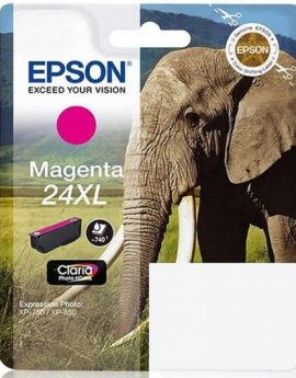 Cartucho de Tinta Original Epson nº24 XL Alta Capacidad/ Magenta