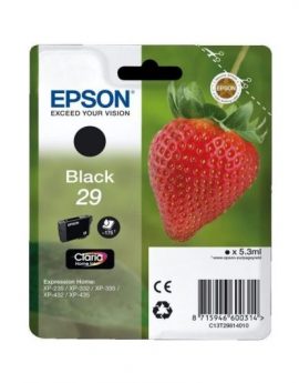 Cartucho de Tinta Original Epson nº29/ Negro