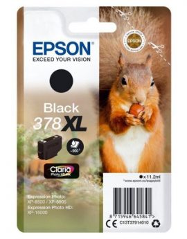 Cartucho de Tinta Original Epson nº378 XL Alta Capacidad/ Negro