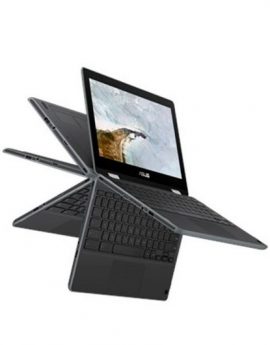Portatil Asus Chromebook Flip C214MA-BU0410 Celeron N4020 4GB 32GB eMMC 11.6' Tactil Chrome OS Gris Oscuro