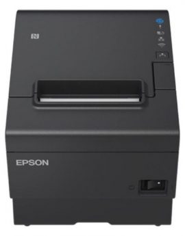 Impresora de Tickets Epson TM-T88 VII PS/ Térmica/ Ancho papel 80mm/ USB-Ethernet/ Negra