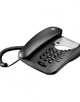 Motorola CT1 Teléfono Fijo con Marcación Directa Negro