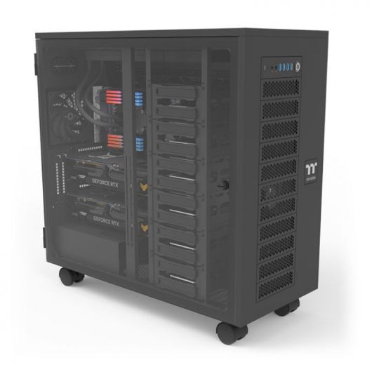 Caja ATX Thermaltake AX700 1xUSB-C 3.2 4xUSB 3 Caja ATX Thermaltake AX700 1xUSB-C 3.2 4xUSB 3.0 Negro sin Fuente