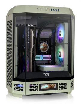 Thermaltake CA-1Z1-00MEWN-00 Midi Tower Verde claro