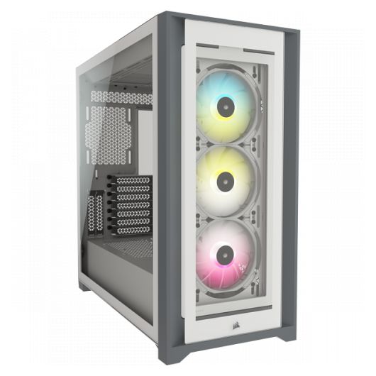 Corsair iCUE 5000X RGB Midi Tower Blanco