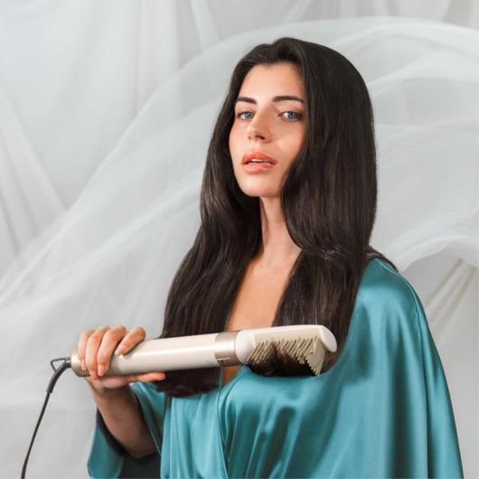 Cecotec Bamba CeramicCare 14in1 AirGlam Champagne Moldeador de Pelo con Tecnología Coanda 1400W 14 Cecotec Bamba CeramicCare 14in1 AirGlam Champagne Moldeador de Pelo con Tecnología Coanda 1400W
