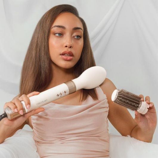 Cecotec Bamba CeramicCare 14in1 AirGlam Champagne Moldeador de Pelo con Tecnología Coanda 1400W 9 Cecotec Bamba CeramicCare 14in1 AirGlam Champagne Moldeador de Pelo con Tecnología Coanda 1400W