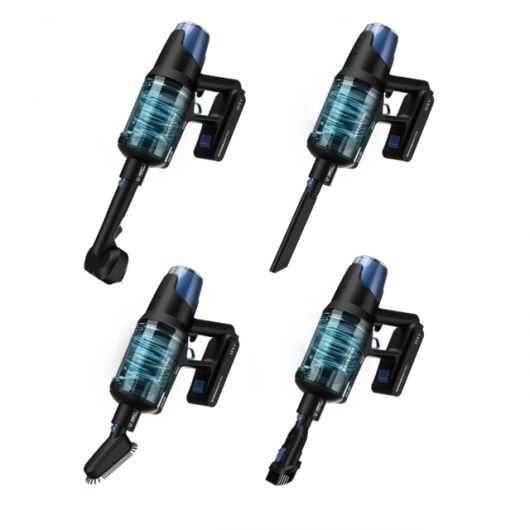 Cecotec Conga Rockstar 8500 Infinity Ergowet Animal Turbo T Aspirador Escoba 680W 4 en 1 Negro/Azul 2 Cecotec Conga Rockstar 8500 Infinity Ergowet Animal Turbo T Aspirador Escoba 680W 4 en 1 Negro/Azul