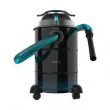 Cecotec Conga Ash 6000 EasyGo Home XL - Aspirador de cenizas 1500W 30L Negro/Turquesa