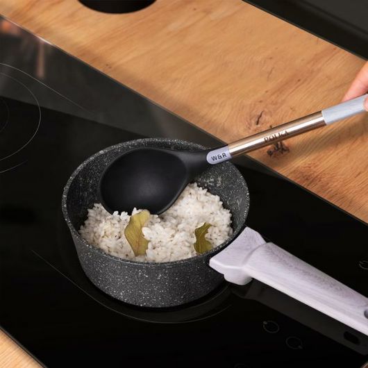 Cecotec Polka Exclusive Wood&rock - juego de utensilios de cocina 9 uds Negro 2 Cecotec Polka Exclusive Wood&rock - juego de utensilios de cocina 9 uds Negro