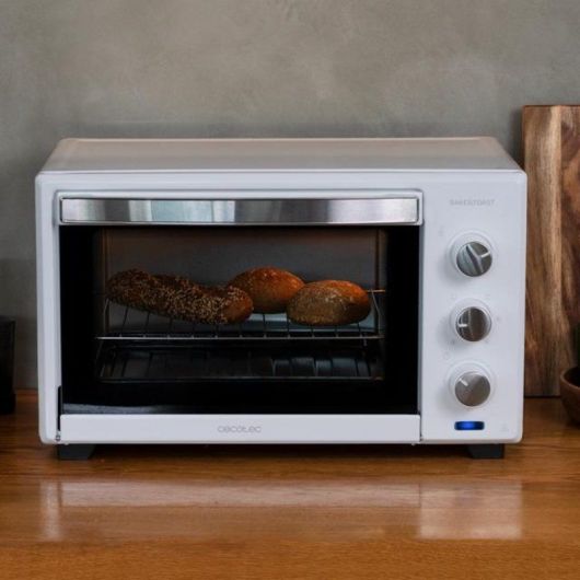 Horno de Sobremesa Cecotec Bake and Toast 2800/ 1600W/ Capacidad 28L/ Blanco 3 Horno de Sobremesa Cecotec Bake and Toast 2800/ 1600W/ Capacidad 28L/ Blanco