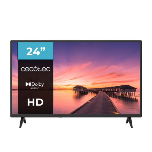 Cecotec 02610 Televisor 24’ LED HD Negro