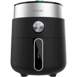 Freidora por Aire / Sin Aceite Cecotec Cecofry Essential Rapid Dark/ 1200W/ Capacidad 2.5L