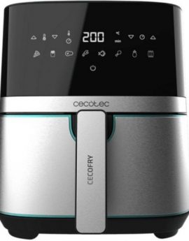 Freidora por Aire / Sin Aceite Cecotec Cecofry Full Inox 5500 Pro/ 1700W/ Capacidad 5.5L