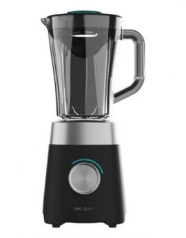 Cecotec Power Black Titanium 1300MAX Batidora de Vaso 1.5L 1300W Negra/Inox