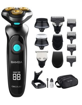 Cecotec Bamba PrecisionCare TwistGroom Afeitadora Multifunción Inalámbrica 10 en 1