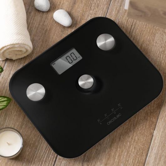 Cecotec Surface Precision EcoPower 10100 Full Healthy Black - Báscula de Baño 5 Cecotec Surface Precision EcoPower 10100 Full Healthy Black - Báscula de Baño