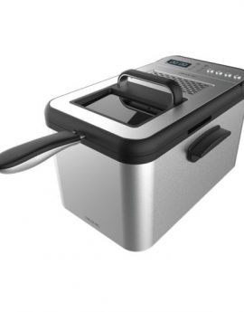 Cecotec Cleanfry Luxury 4000 - Freidora 4.2L 3270W Negro/Acero Inoxidable